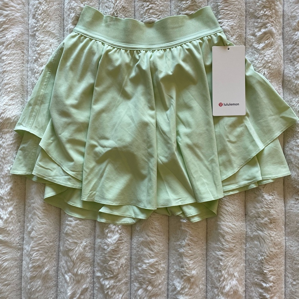 Lululemon Mint Green Activewear Skirt